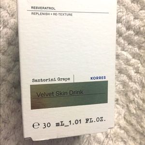 KORRES Velvet Skin Drink 1.01 fl oz/30ml